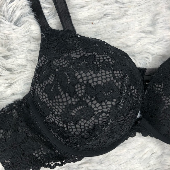 Torrid Black Lace Underwire Bra with Adjustable Straps - Picture 7 of 7